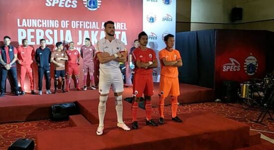 Persija luncurkan jersey dan skuat