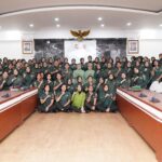 Ibu Raksakarini Sri Sena Kodam XIV/Hasanuddin Hadiri Apel Wanita TNI 2025 Secara Virtual