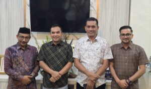 Silaturahmi Lebaran, Haji Uma dan Wali Kota Lhokseumawe Bahas Masa Depan KEK, Investor Siap Masuk?