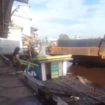 Tongkang CPO Serempet Dermaga Speedboat di Sukamara, Sejumlah Kapal Warga Rusak