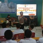 Kanit Kamsel Satlantas Polres Bone Datangi SMA Negeri 14 Bone, Ini Yang Dilakukan