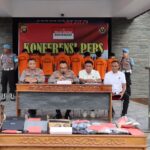 Kapolres Melawi Pimpin Konferensi Pers, Ajak Media Jaga Kamtibmas Yang Kondusif