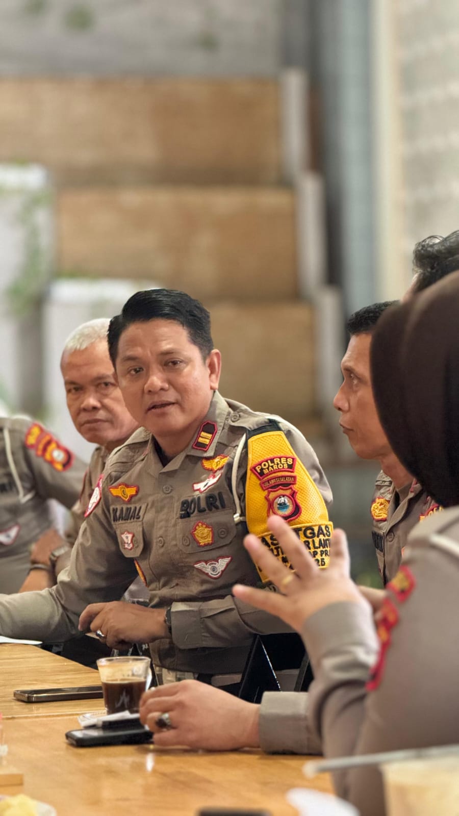 Nama Kasat Lantas Polres Maros Dalam Mutasi Polda Sulsel Ikut Bergeser, Komunitas Sopir Truck Merasa Kehilangan