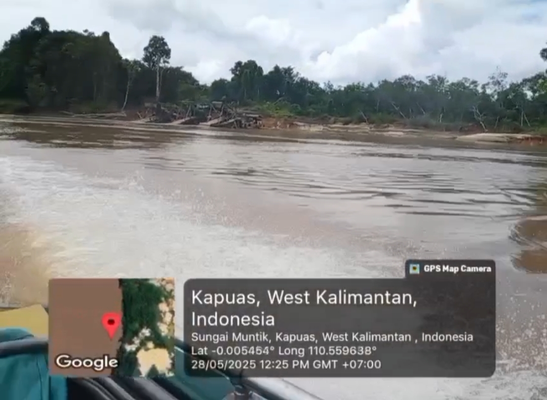 Diduga Dibekingi Pensiunan TNI, Tambang Emas Ilegal Di Sanggau Masih Beroperasi Bebas