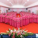 Disela Kunker Kapolda Sumsel, Ny Dewwy Andi Rian Motivasi Bhayangkari Pagar Alam