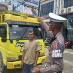 Satlantas Polres Melawi Sosialisasikan Over Dimensi Over Load