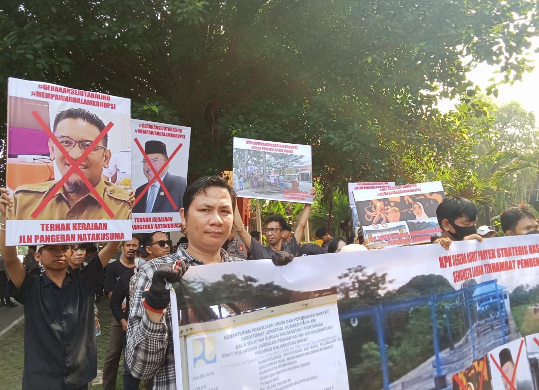 Warga Tuntut Keadilan di Depan KPK RI, Soroti Dugaan Mafia Tanah di Proyek Air Baku Kijing