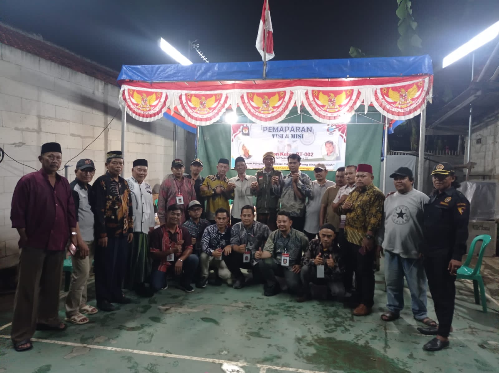 Pemilihan Ketua RT 02/014: Ajang Demokrasi dan Silaturahmi di Tingkat Lingkungan