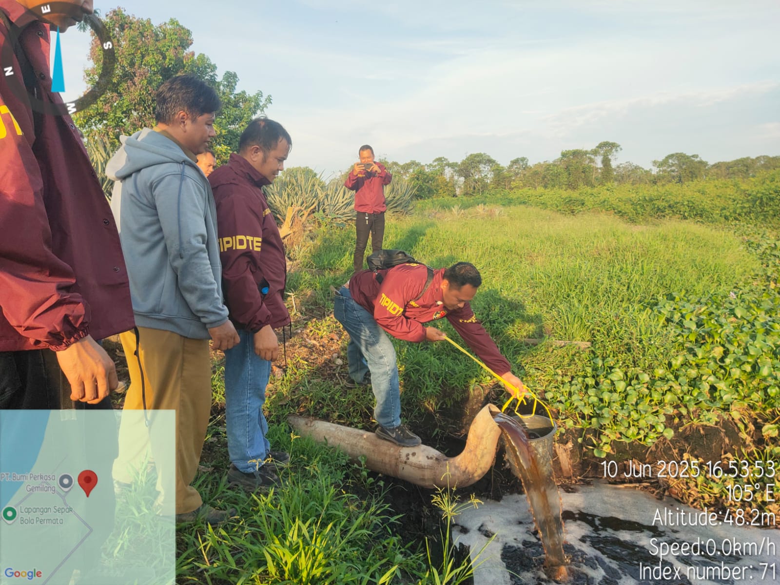 Dugaan Pencemaran Sungai Kapuas oleh PT BPG : Polisi dan DLH Sudah Bertindak Sesuai SOP