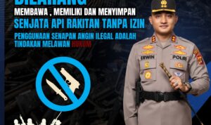 Polres Pagaralam Imbau Warga Serahkan Senjata Api Ilegal Demi Keamanan Bersama