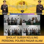 Melalui Giat Suling ( Subuh Keliling) Polres Pagar Alam Ajak Masyarakat Menyerahkan Senjata Api Rakitan / Tanpa Izin Resmi