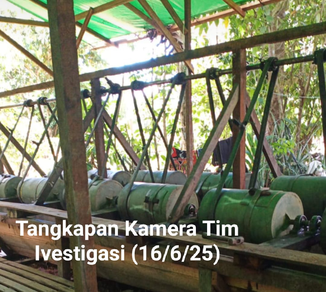 Hancur Hutan Sandai, PETI Beroperasi Bebas Diduga Pakai Solar Subsidi