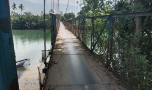 Jembatan Gantung Lingkungan Masembo Maros Baru Rusak, Anggota DPRD Dapil 1 Diam Saja