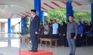 Kadispotdirga Lanud Sultan Hasanuddin Hadiri Upacara Hari Lahir Pancasila di  Kabupaten Maros