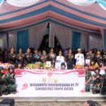 Meriah dan Khidmat, Polda Kalbar Gelar Upacara HUT Bhayangkara ke-79 di Kantor Gubernur