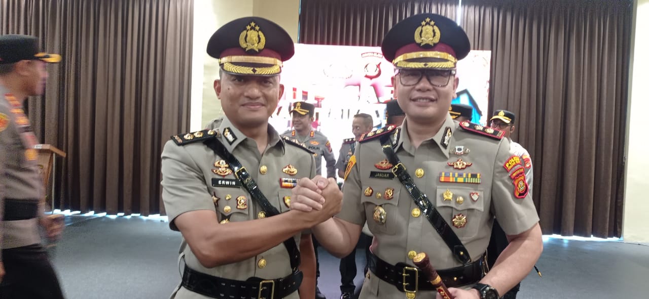 Serah Terima Jabatan Kapolres Pagaralam, AKBP Januar Kencana Resmi Menjabat