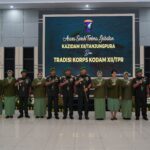 Sertijab Kazidam XII / Tpr di Pimpin Pangdam XII / Tpr