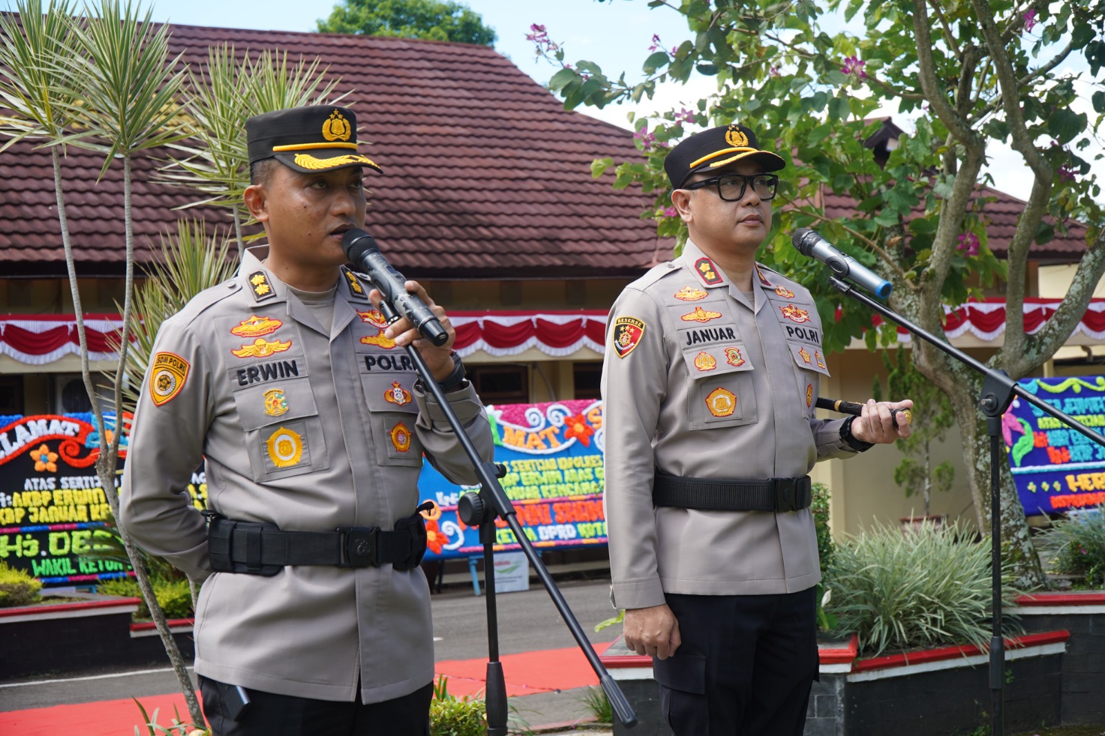 Suasana Haru Kenal Pamit Kapolres Pagaralam, Walikota beri apresiasi yang tinggi
