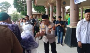 Kepulangan Jamaah Haji Disambut Hangat di Pagaralam, Kapolres Pastikan Keamanan Terjaga