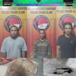 Tiga Pengedar Narkoba Dibekuk di Pagar Alam, Polisi Sita Shabu dan Ganja
