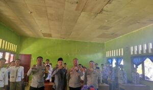 Kegiatan MPLS di MTS Al Iklash, Kapolsek Dempo Utara Beri Pembekalan Siswa Baru
