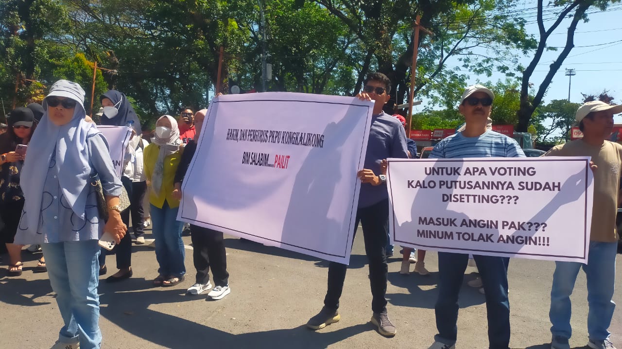 Masyarakat AERO Pertanyakan PN Makassar Terjadinya Perampasan Hak Tanpa Proses PKPU