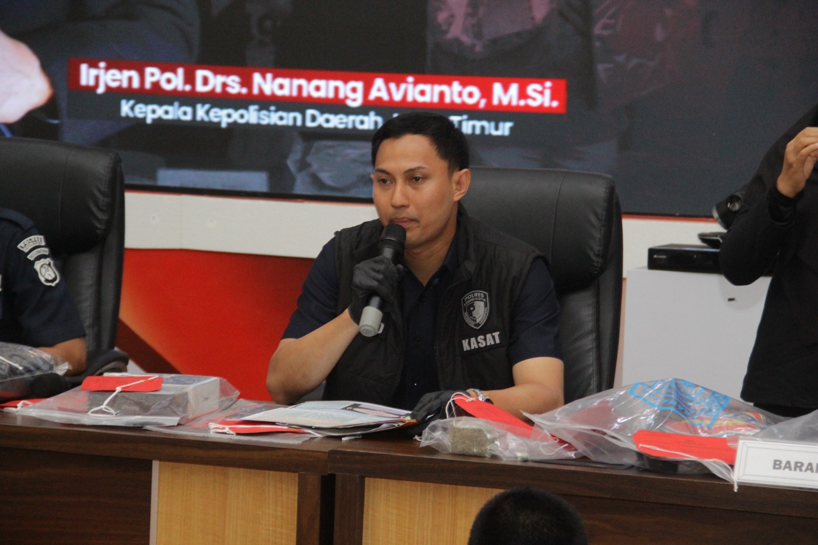 Press Release Satreskrim Polres Kediri Kota : Ungkap Kasus Pengeroyokan dan Kekerasan Terhadap Anak, TKP Mojo Kediri