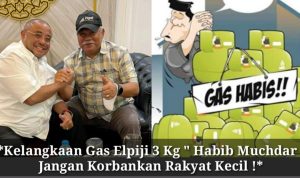 Kelangkaan Gas Elpiji 3 Kg ” Habib Muchdar : Jangan Korbankan Rakyat Kecil !