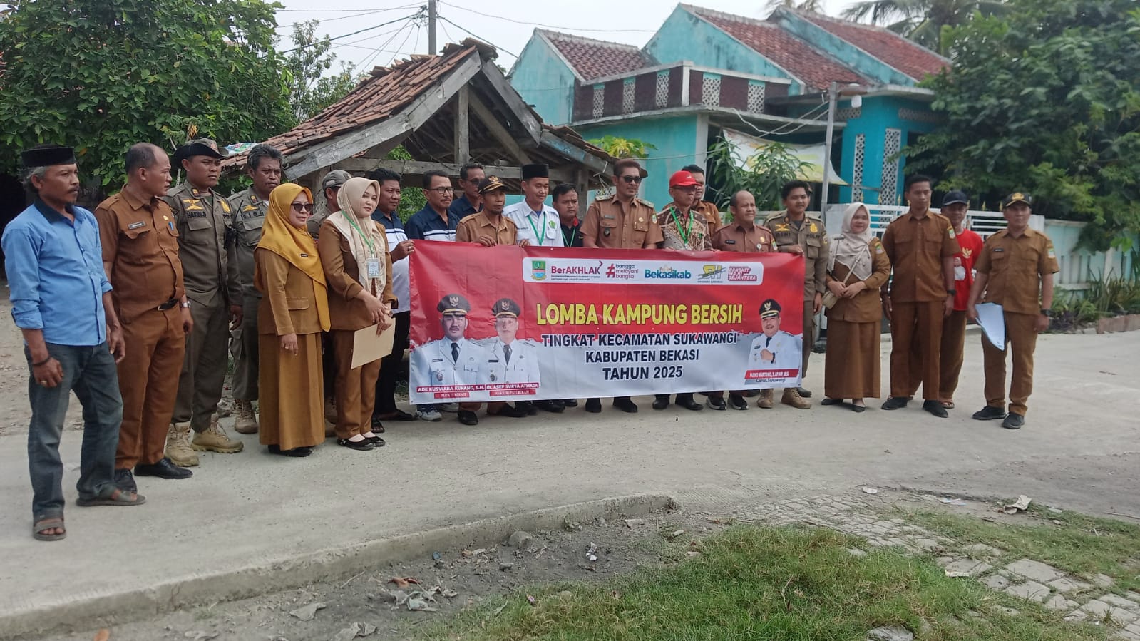 Sukadaya Usung Semangat Gotong Royong  Warga di Lomba Kampung Bersih