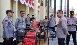 Kapolresta Pontianak Pastikan Kesiapan Personel dan Peralatan Hadapi Ancaman Karhutla