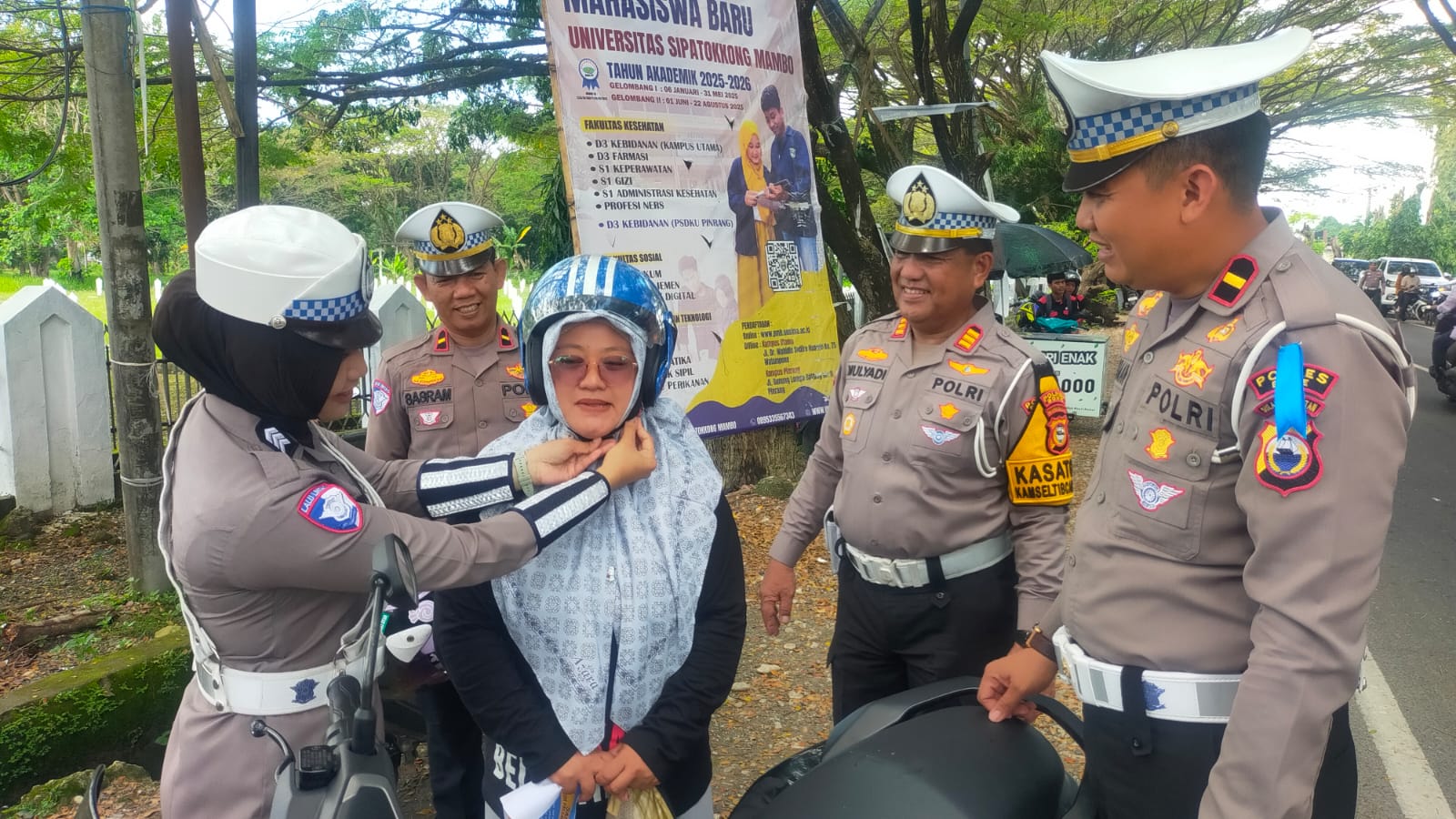 Ops Patuh 2025 Berakhir, Satlantas Polres Bone Tilang Ratusan Pelanggar Lalulintas