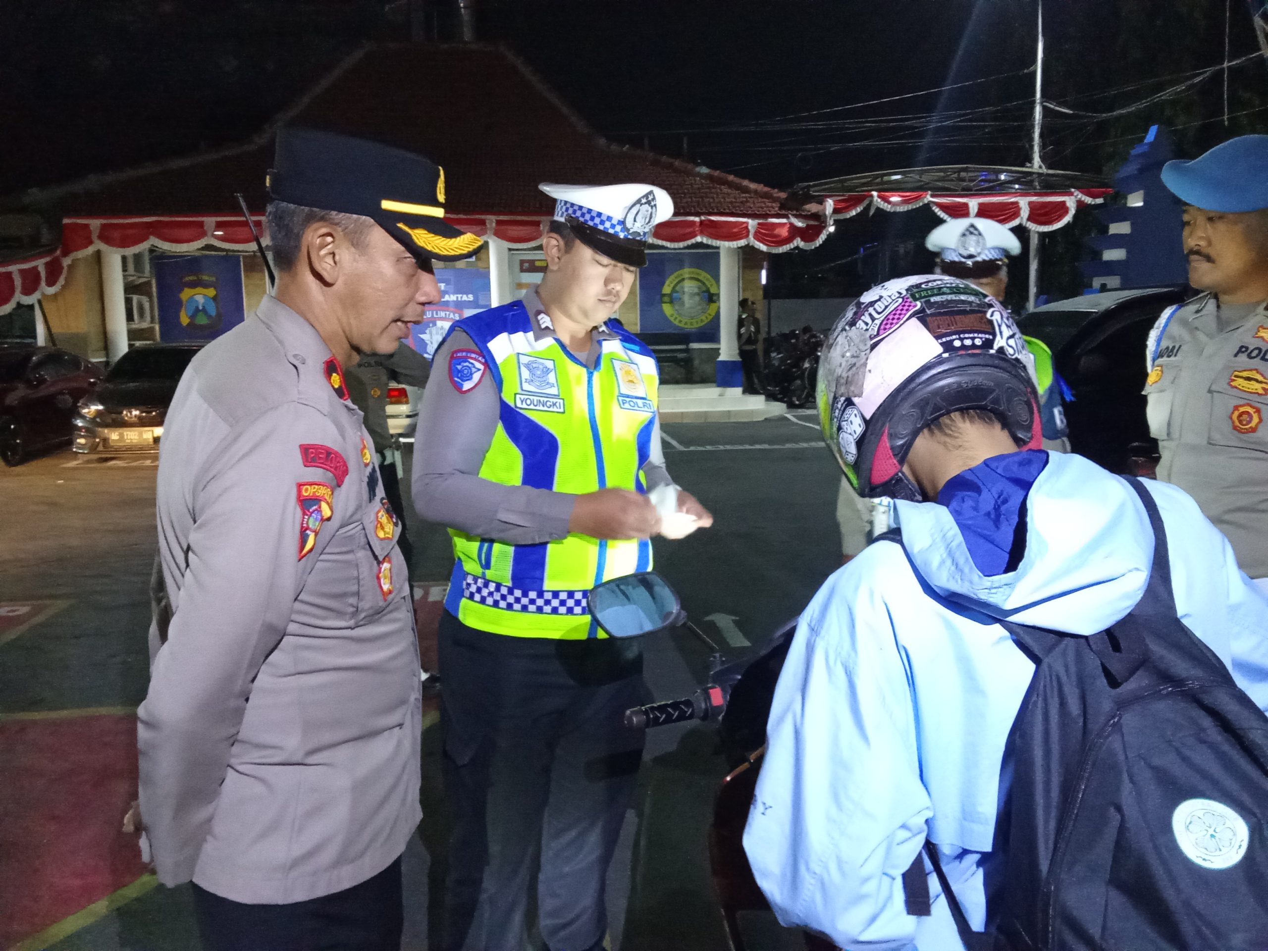 Jelang Berakhirnya Operasi Patuh Semeru 2025, Polres Kediri Kota Gelar KRYD