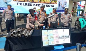 Begini Hasil Operasi Patuh Semeru 2025 di Kediri Kota, 10.616 Pelanggar Ditindak