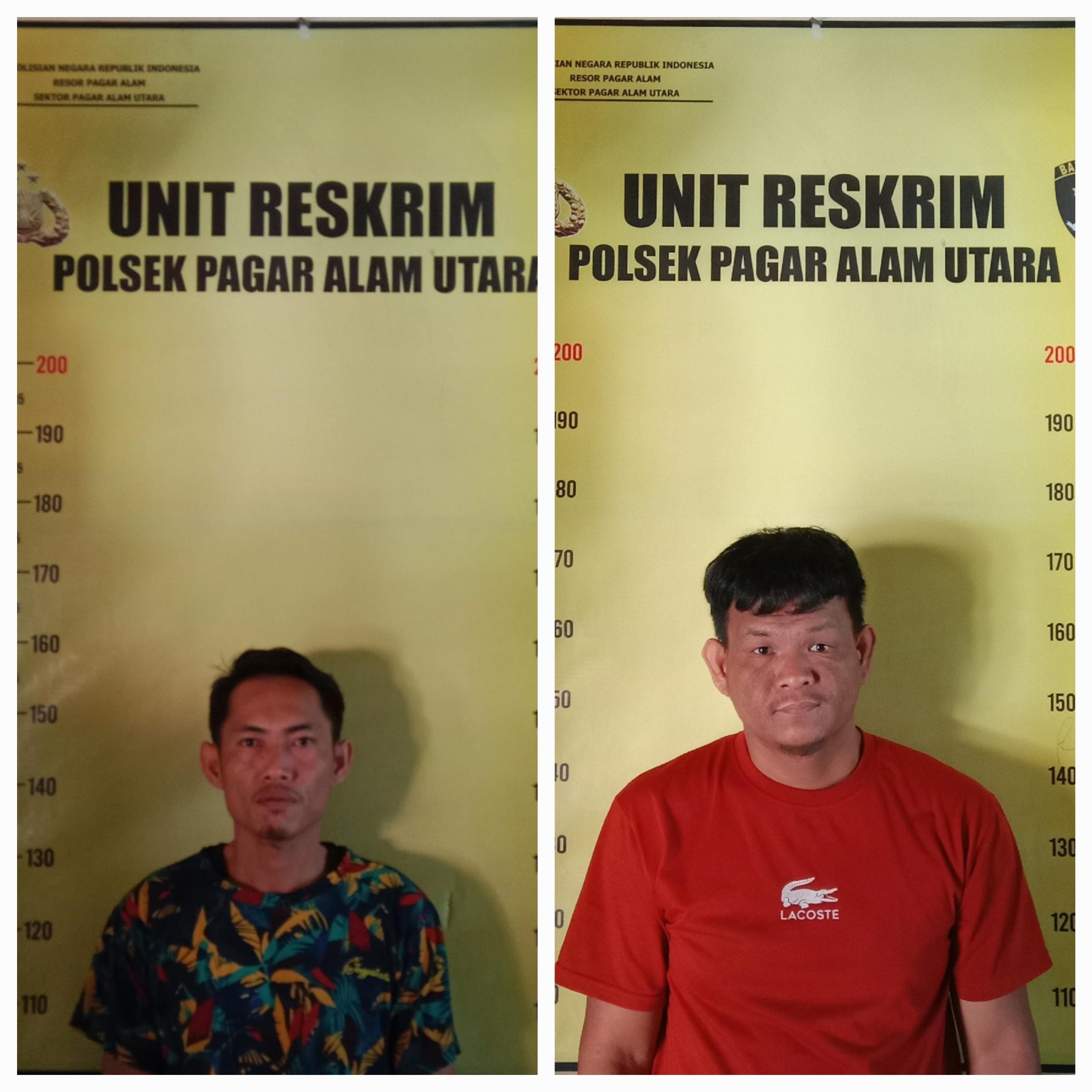 Aksi Brutal Pengeroyokan di RSUD Besemah, Polsek Pagaralam Utara tangkap Dua pelaku pengeroyokan
