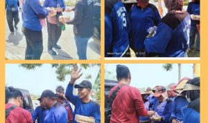 Jumat Berkah, Wartawan Babelan Utara Konsisten Tebar Kebaikan Lewat Aksi Sosial