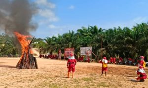 Sampoerna Agro Siaga Karhutla, Latih Ratusan Satgas PT Lanang Agro di
