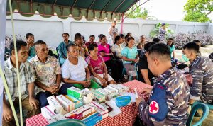 Lantamal IX Ambon Kembali Laksanakan Baksos Kesehatan Pada Ekspedisi Rupiah Berdaulat Tahun 2025 di Desa Buano Seram Bagian Barat