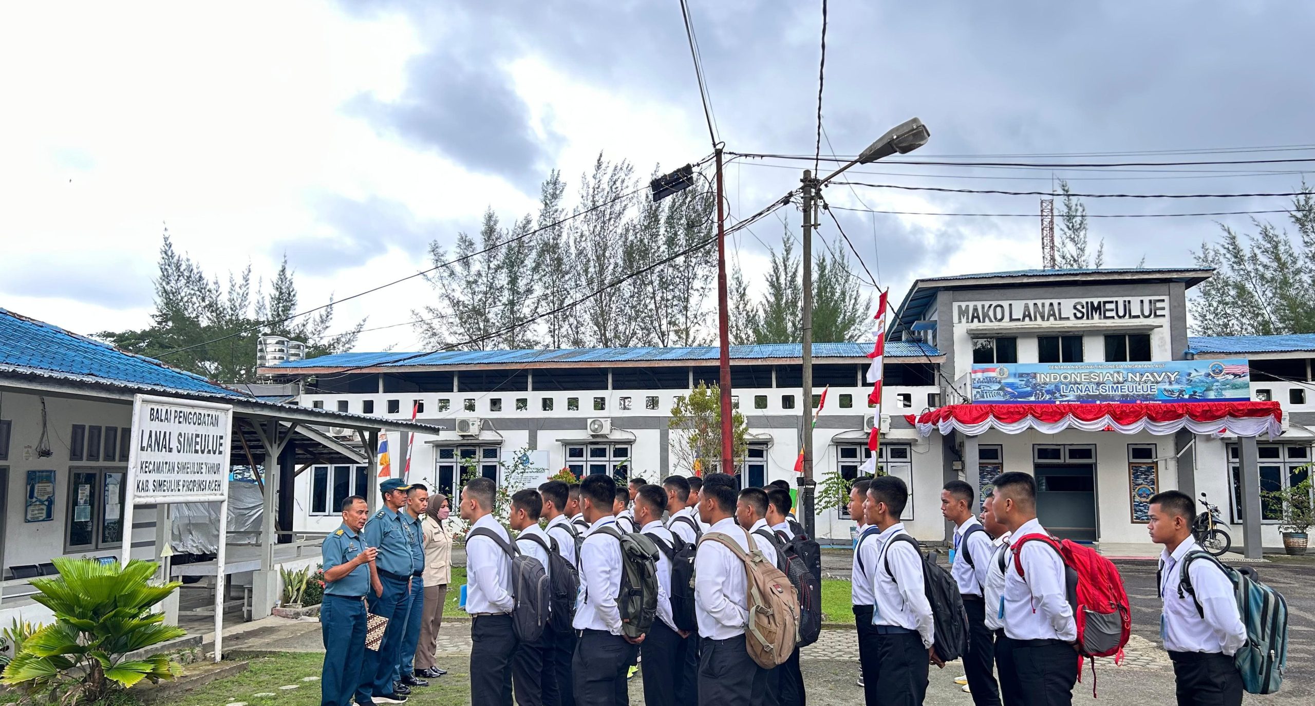 Tim Werving Lanal Simeulue Umumkan Hasil Seleksi CABA dan CATA TNI AL TA 2025