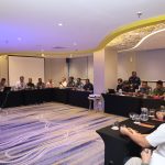 Lanal Bintan Ikuti Kegiatan Rakor Shio To Ship (STS) Labuh Jangkar Kawasan Tanjung Berakit