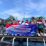 Tingkatkan Jiwa Nasionalisme Sambut HUT Ke-80 Republik Indonesia, Lanal Banjarmasin Bagikan 1.000 Bendera Merah Putih