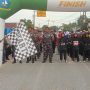 Prajurit Lanal Bintan Turut Serta Semarakkan Lomba Gerak Jalan Tri Lomba Juang