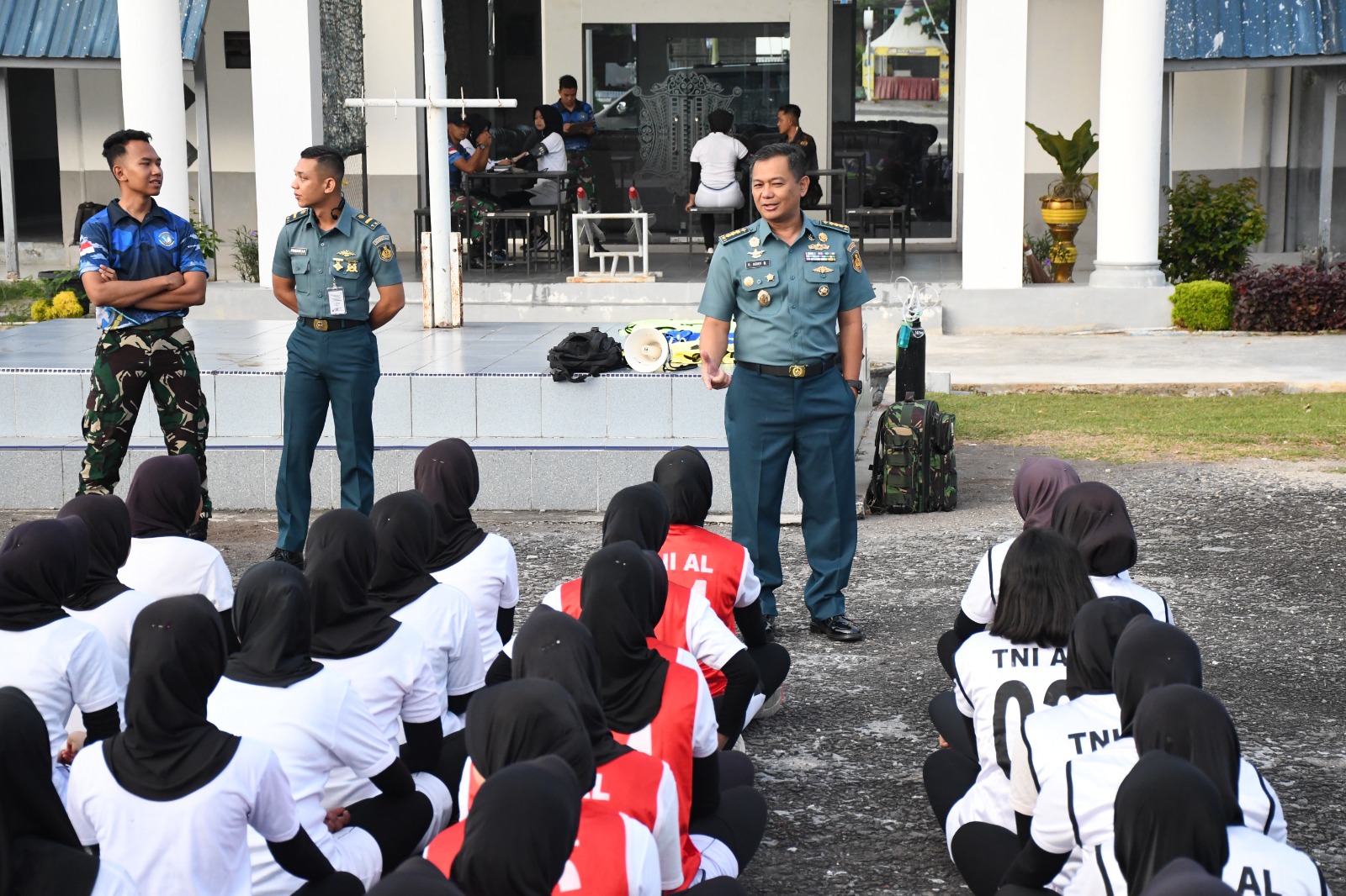 Lanal Sabang Terima Kunjungan Tim Pengawasan dan Pengendalian (Wasdal) Penerimaan Prajurit TNI AL dari Spersal