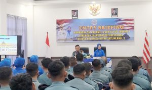 Awali Tugas Dengan Entry Briefing, Komandan Satlinlamil 3 Tekankan Kebersamaan dan Kekeluargan Dalam Bekerja