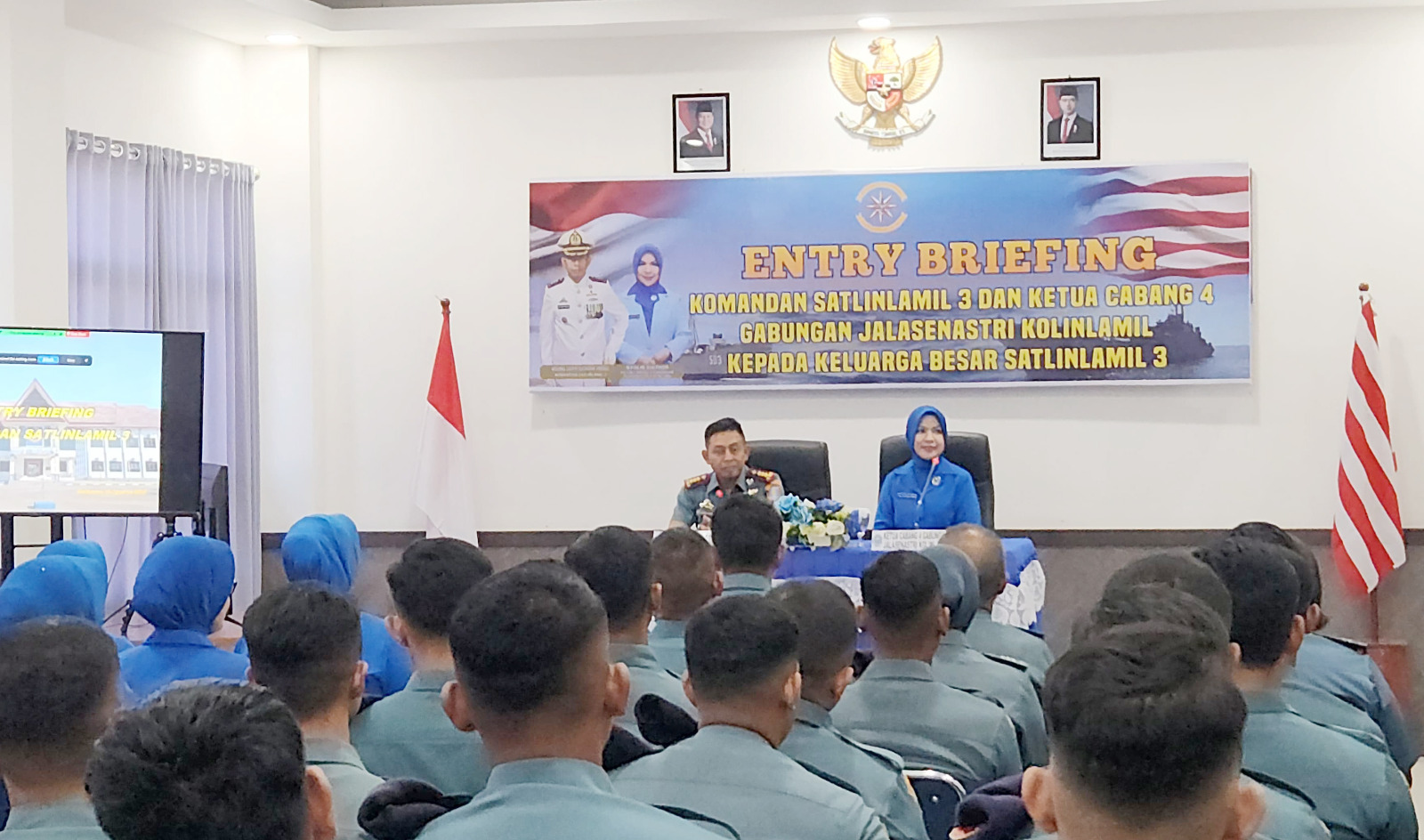 Awali Tugas Dengan Entry Briefing, Komandan Satlinlamil 3 Tekankan Kebersamaan dan Kekeluargan Dalam Bekerja
