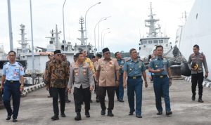 Lanal Bintan Tuan Rumah Rapat Forkopimda Kota Tanjungpinang