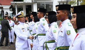 Komandan Lanal Sabang Hadiri Pengukuhan Paskibraka Kota Sabang