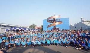 Sambut HUT Ke-39, PPAL Gelar Olahraga Bersama