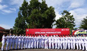 Komandan Lanal Sabang Hadiri Upacara HUT Ke-80 RI