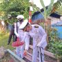 Danlanal Simeulue Pimpin Upacara Ziarah dan Tabur Bunga Pada Peringatan HUT Ke-80 Kemerdekaan RI