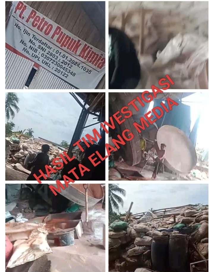 Gudang Diduga Oplosan Pupuk di Kubu Raya, Ada Indikasi Pelanggaran Hukum, Suap, dan Ancaman terhadap Jurnalis
